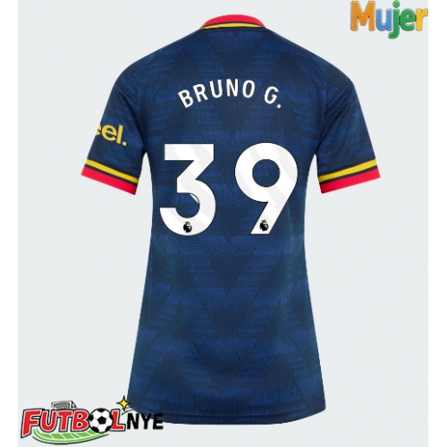 Camiseta Arsenal Bruno Guimaraes #39 Visitante Equipación para mujer 2026-27 manga corta